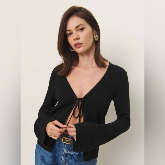 Reformation Cassia Cashmere Cardigan